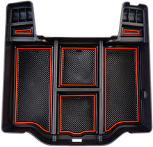 Load image into Gallery viewer, MACAX Center Console Tray Organizer Compatible with 2019 2020 2021 RAM 1500,Interior Armrest Insert ABS Accessories Pallet Storage Box Container