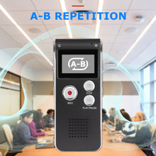 Load image into Gallery viewer, Vankii Digital Voice Activated Recorder Mini Audio Recorder with Lavalier Microphone USB Rechargeable HD Sound Portable Recording Device