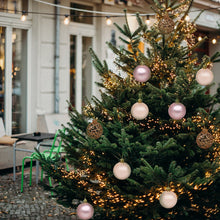 Load image into Gallery viewer, Christmas Ornaments Balls 6 Pcs Glitter Christmas Ball Ornaments Shatterproof Seasonal Decorative Hanging Ornaments for Xmas Tree Decoration