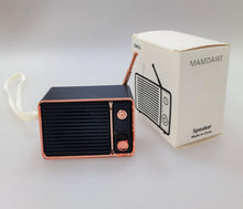 Load image into Gallery viewer, Mamdawi Mini bluetooth speaker vintage portable mobile phone accent cannon audio
