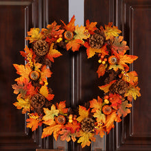 Load image into Gallery viewer, Wreath Hanger for Front Door 15 Inch Christmas Wreath Door Hangers Metal Over The Door Hook for Wreaths Hanging Clothes Holiday Decoration
